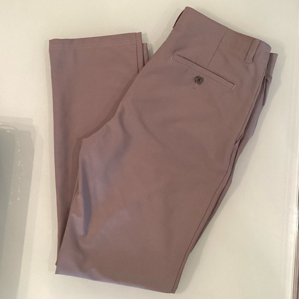 Pebble Beach Men's Golf Pants 34x32 GRAY Preloved.